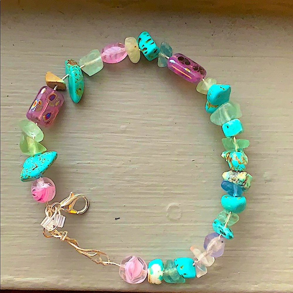 A cute homemade bracelet